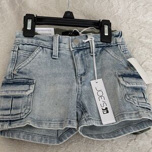 Joe's Jeans Light Blue Cargo Jean Shorts 2 Piece